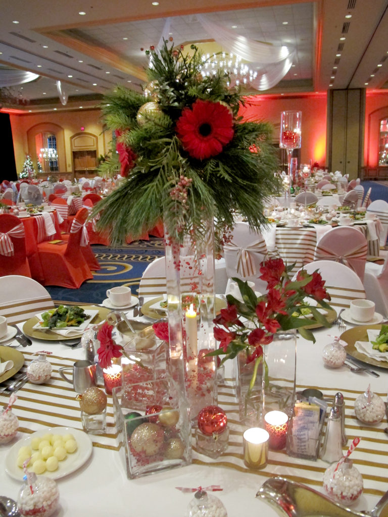 Holiday Red and White Party – Parties and Weddings Plus